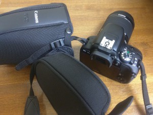 Canon デジタルカメラケース ブラック EH25-Lとレンズポーチを使ってみる5