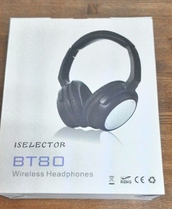 Bluetoothヘッドホン ISELECTOR BT80を使う1